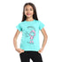 Diadora Girls Cotton Printed T-Shirt
