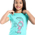 Diadora Girls Cotton Printed T-Shirt